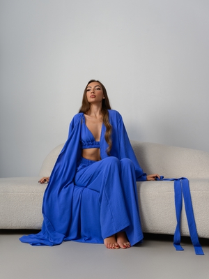 Накидка «LOVE STYLE CASUAL BLUE»