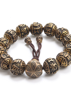 Браслет бронзовый Budda